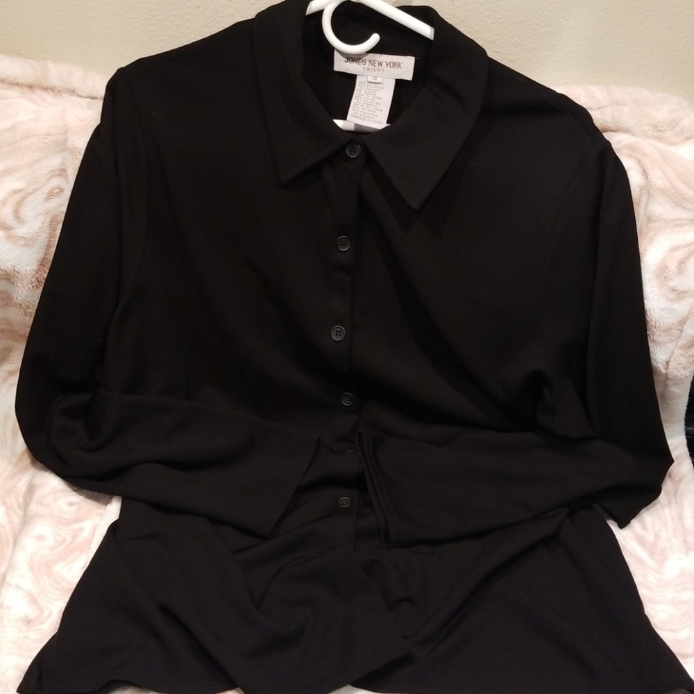 Jones New York Tricot black
